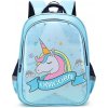 Školní batoh bHome batoh Unicorn modrý