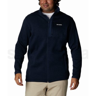 Columbia Sweater Weather Full Zip Man 1954103464 collegiate navy heather – Sleviste.cz