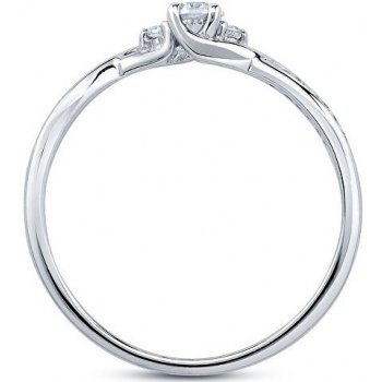 SILVEGO Stříbrný prsten s krystaly Swarovski FNJR085sw