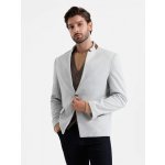 Nadčasové šedé sako se stojáčkem V4 BLZB-0131 – Hledejceny.cz