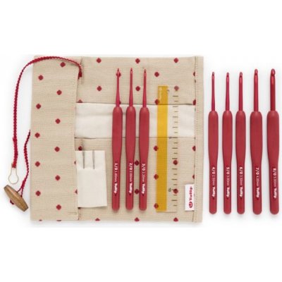 Háčky 1,80-5,00 mm Tulip Etimo Red (sada 8ks) – Sleviste.cz