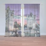 Záclony Tower Bridge: 2 ks - 150x250 cm - Sablio – Hledejceny.cz