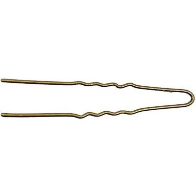 Waved hair pin - 45 mm 20 ks barva Gold – Zboží Dáma