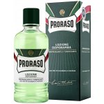 Proraso Green osvěžující voda po holení (Eucalyptus Oil and Menthol) 400 ml – Hledejceny.cz