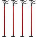 tectake 402401 4 teleskopické stavební podpěry stropní 115-290cm - červená – Sleviste.cz