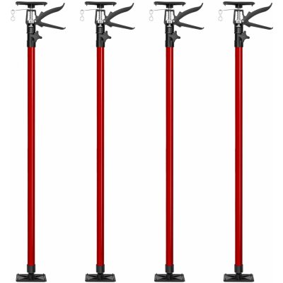 tectake 402401 4 teleskopické stavební podpěry stropní 115-290cm - červená – Sleviste.cz