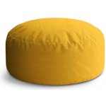 Sablio Taburet Circle Žlutooranžová: 38x48 cm – Hledejceny.cz