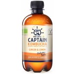 Captain Kombucha Bio Kombucha Zázvor & Citron 400 ml – Zboží Dáma