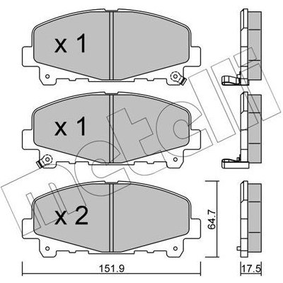 KLOCKI HAM.HONDA ACCORD 08-