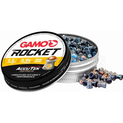 Diabolky Gamo Accutek Rocket 100 ks 5,5 mm – Zboží Dáma