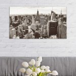 Panoramatický obraz na zeď - Fotografie New York – Hledejceny.cz