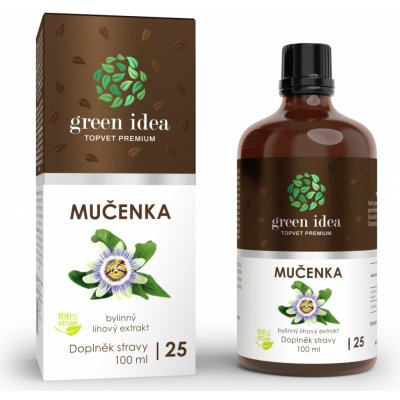 Green idea Mučenka tinktura kapky 100 ml – Hledejceny.cz
