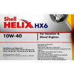 Shell Helix HX6 10W-40 1 l – Hledejceny.cz