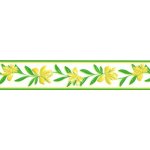 IMPOL TRADE D58-044-1 Samolepící bordura, rozměr 5 m x 8,3 cm – Zboží Dáma