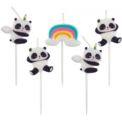 Godan svíčka panda a duha – Zboží Dáma Godan svíčka panda a duha – Zboží Dáma