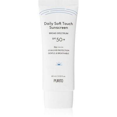 Purito Daily Soft Touch Sunscreen lehký ochranný krém na obličej SPF50+ 60 ml – Zbozi.Blesk.cz