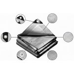 Bradas Krycí plachta 260g/m² Extra silná 5x6 m – Hledejceny.cz