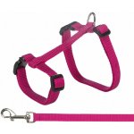 Trixie Postroj s vodítkem pro velké kočky jednobarevný XL – Zboží Mobilmania