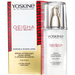 Yoskine Geisha Gold Secret oční liftingové sérum nová pleť pod krém 30 ml