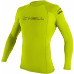 O'Neill Basic Skins L/s Rash Guard lime – Hledejceny.cz