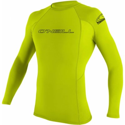 O'Neill Basic Skins L/s Rash Guard lime – Hledejceny.cz
