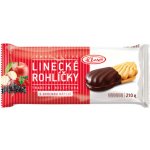 Klasa Linecké rohlíčky polomáčené s ovocnou náplní 210 g – Zboží Dáma