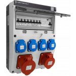 Stavební rozvaděč TGD-S/FI 32A/16A 4x230V zabezpečený VDE Doktorvolt – Sleviste.cz