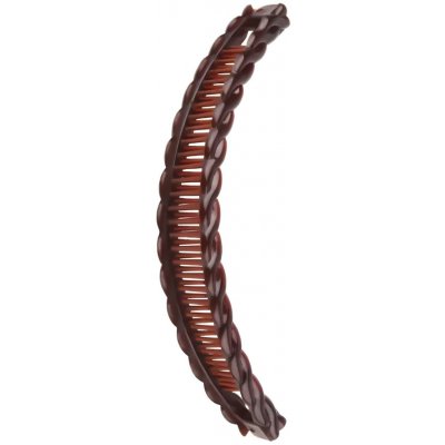 Banánová spona do vlasů Hnědá – Zboží Mobilmania