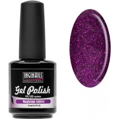 IngiNails Glitrový UV gel lak Magician Glitter 15 ml