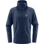 Haglöfs mikina Skuta hood tmavě modrá – Zboží Mobilmania