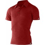 Lasting pánská merino polo košile Eliot červená – Zboží Mobilmania