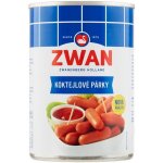 Zwan Koktejlové párky 74% masa 400 g – Zboží Dáma