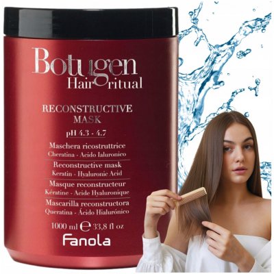 Fanola Botugen Botolife Maska pro suché a poškozené vlasy 1000 ml – Sleviste.cz