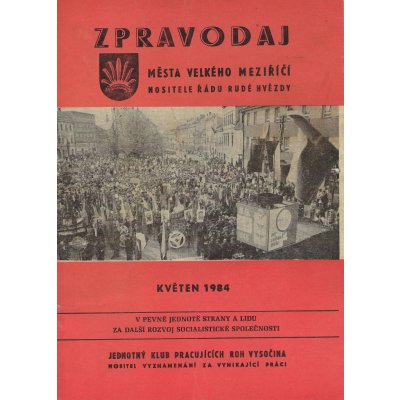 Zpravodaj města Velkého Meziříčí květen 1974 – Zbozi.Blesk.cz