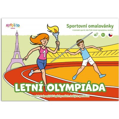 Letní olympiáda Sportovní omalovánky A5 – Sleviste.cz