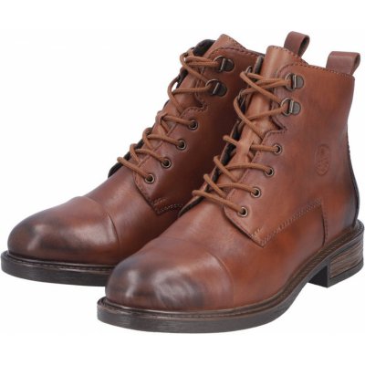 Rieker dámská kožená obuv 71442-25 hnědá – Sleviste.cz