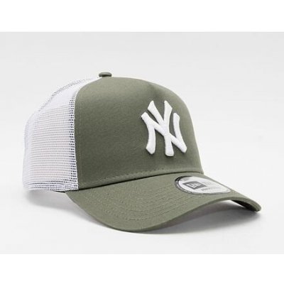 New Era 9FORTY MLB League Essential New York Yankees Olive White – Sleviste.cz
