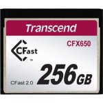 Transcend CFast 2.0 CFX650 256 GB TS256GCFX650 – Hledejceny.cz