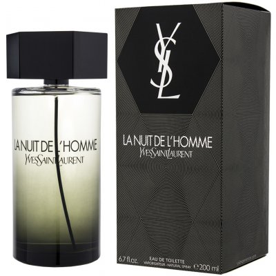 Yves Saint Laurent La Nuit De L toaletní voda pánská 200 ml – Zboží Mobilmania