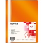 Rychlovazač Office A4, PP, 100/170 mic, oranžový – Sleviste.cz