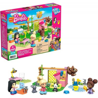 Mega Construx Barbie péče o zvířátka – Zboží Mobilmania