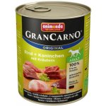 Animonda Gran Carno Adult Fleisch Plus králik & bylinky 6 x 0,8 kg – Hledejceny.cz