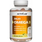 Activlab Gummies Omega 3 60 gummies Limetka Citrus – Hledejceny.cz