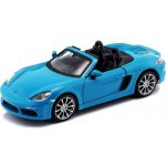 Bburago Porsche 718 Boxster modrá 1:24 – Hledejceny.cz