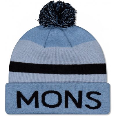 Mons Royale MCCLOUD MERINO POM POM BEANIE Modrá Černá – Hledejceny.cz