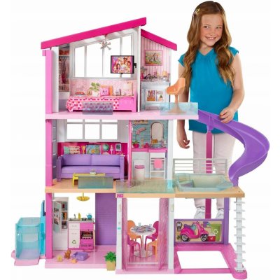 Barbie Domeček pro panenky Dreamhouse 115 cm – Hledejceny.cz