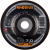 Brusný kotouč Rhodius Brusný kotouč 115 x 7,0 x 22,23 mm RS24 200349