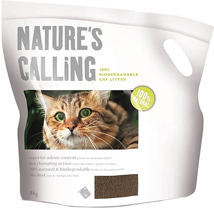 World\'s Best Nature\'s Calling podestýlka pro kočky 6 kg