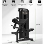 TUNTURI Platinum Bicep Curl Selectorized V-series – Zboží Dáma