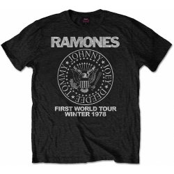 Ramones tričko First World Tour 1978